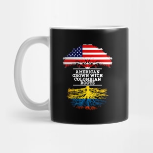 American Grown With Colombian Roots - Gift for Colombian From Colombia Mug